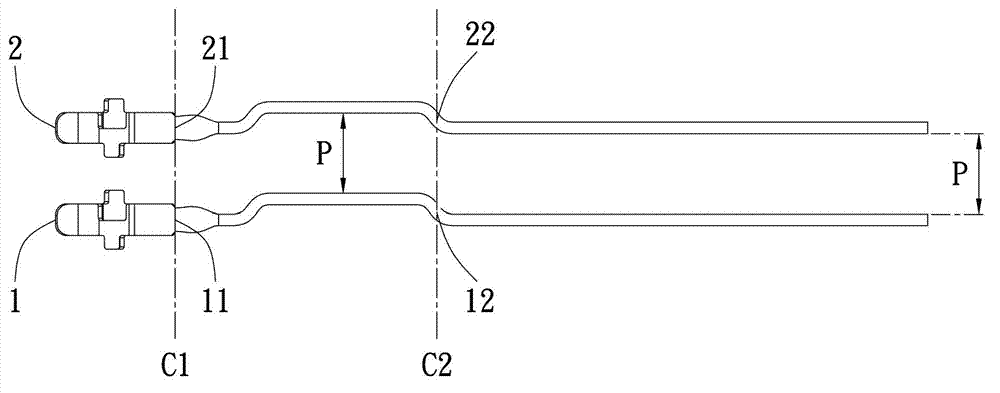 Coupling Terminal Structure Of Electric Connector And Electric Connector Thereof