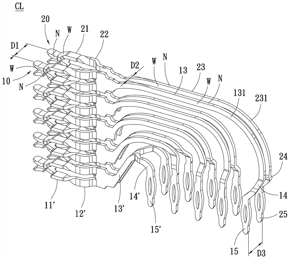 Coupling Terminal Structure Of Electric Connector And Electric Connector Thereof