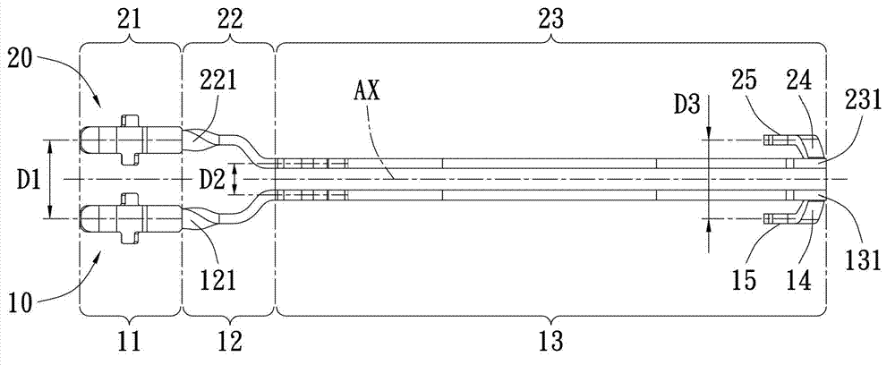 Coupling Terminal Structure Of Electric Connector And Electric Connector Thereof