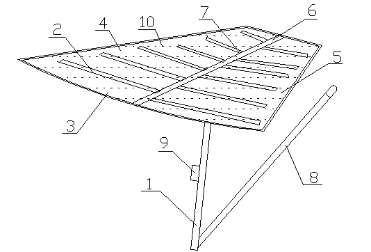 Portable television antenna