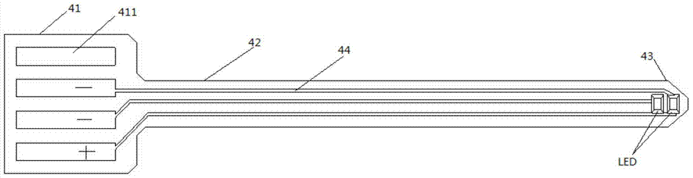 A wireless program-controlled light stimulation device