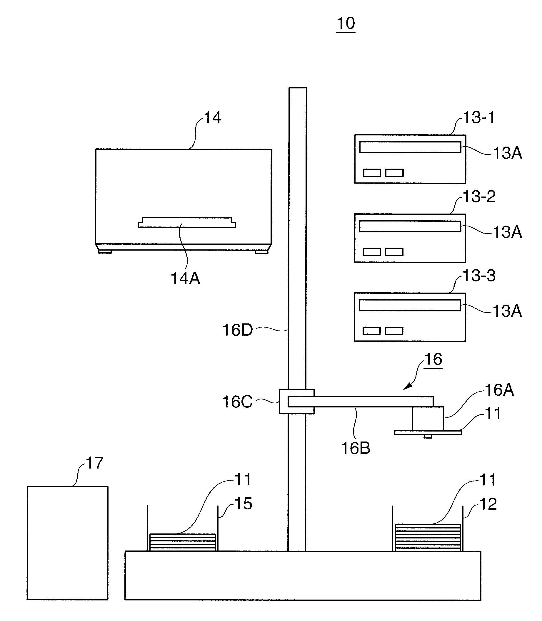 Disc processing device and control method for disc processing device