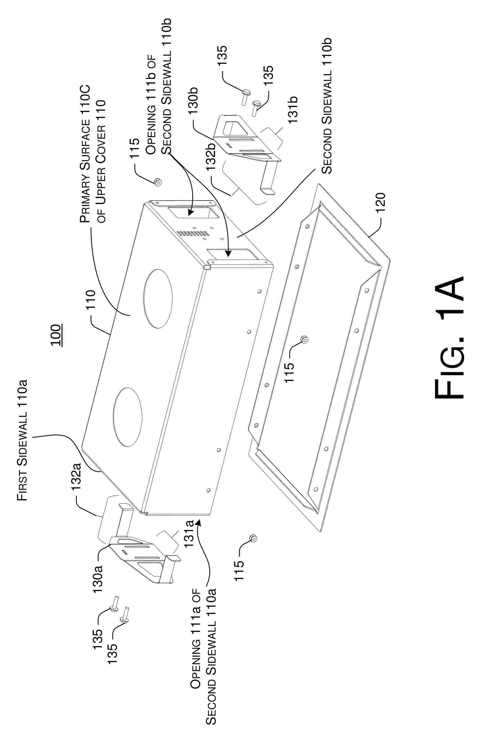 Recessed lamp housing with adjustable spring clipping device