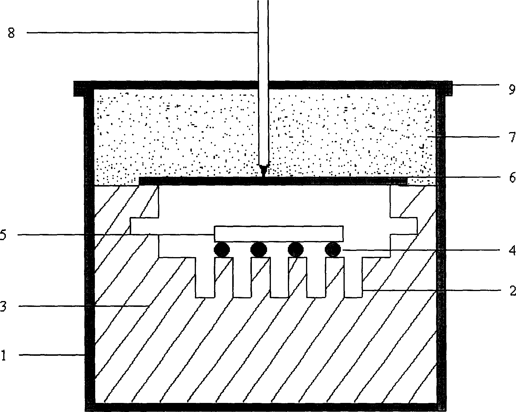 Preparation method of ZnAl*0*/alpha-Al*0*composite base material