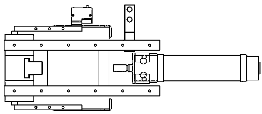 Three-laminating plate machining automatic feeding device