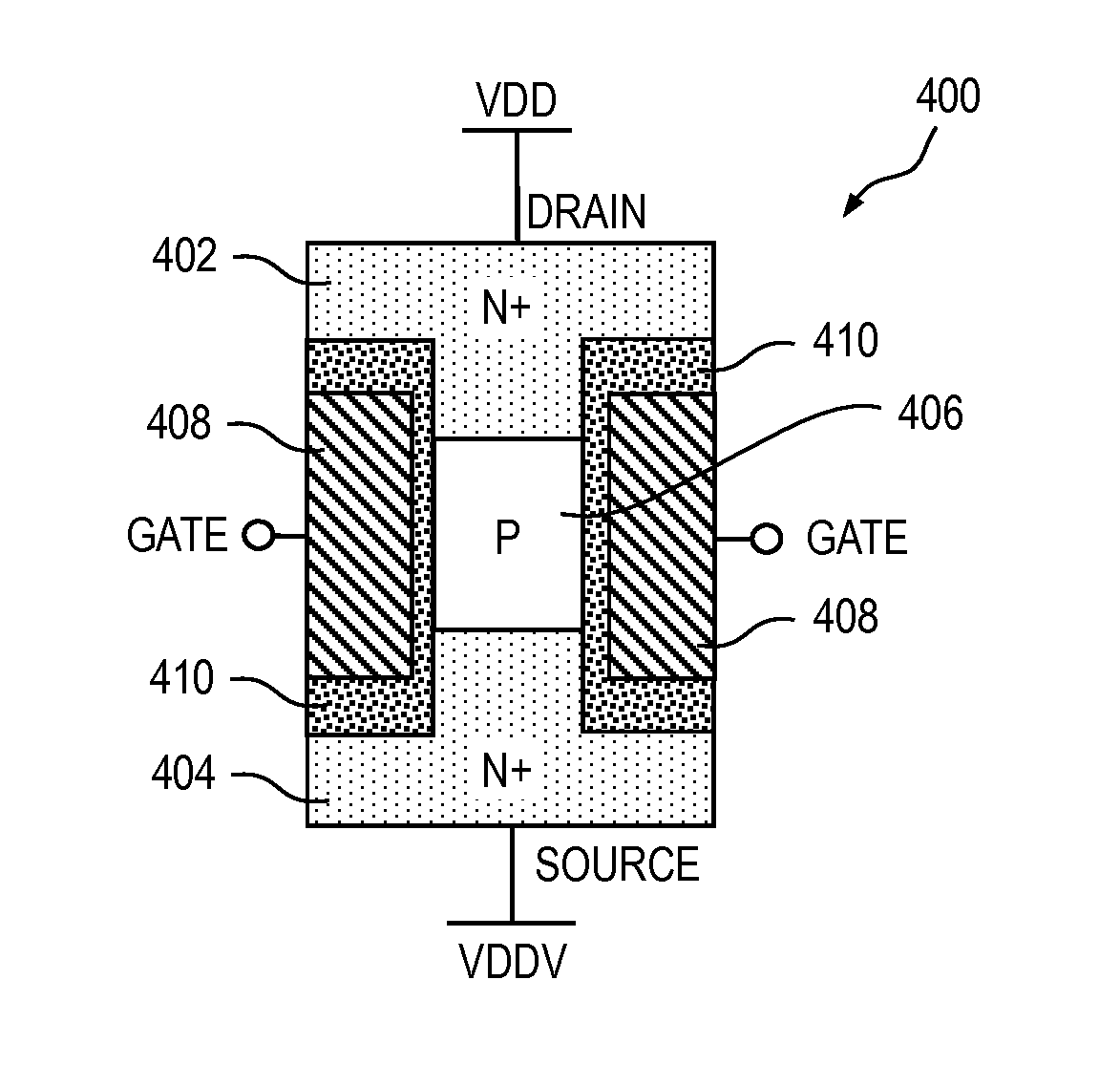 FinFET-based boosting supply voltage circuit and method