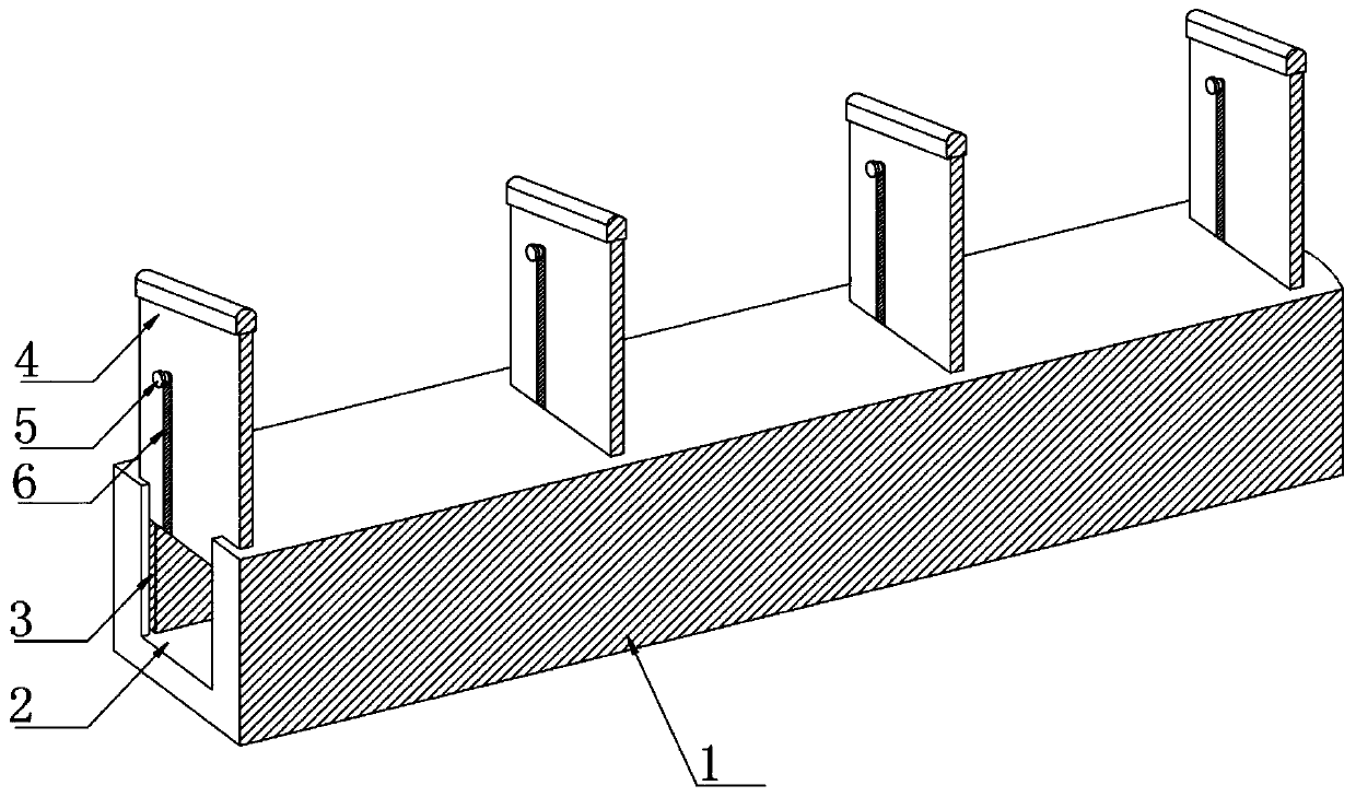 Resistivity test method of semiconductor material