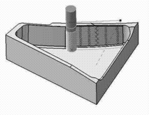 Online detecting method of numerical control machining middle state of plane structural member