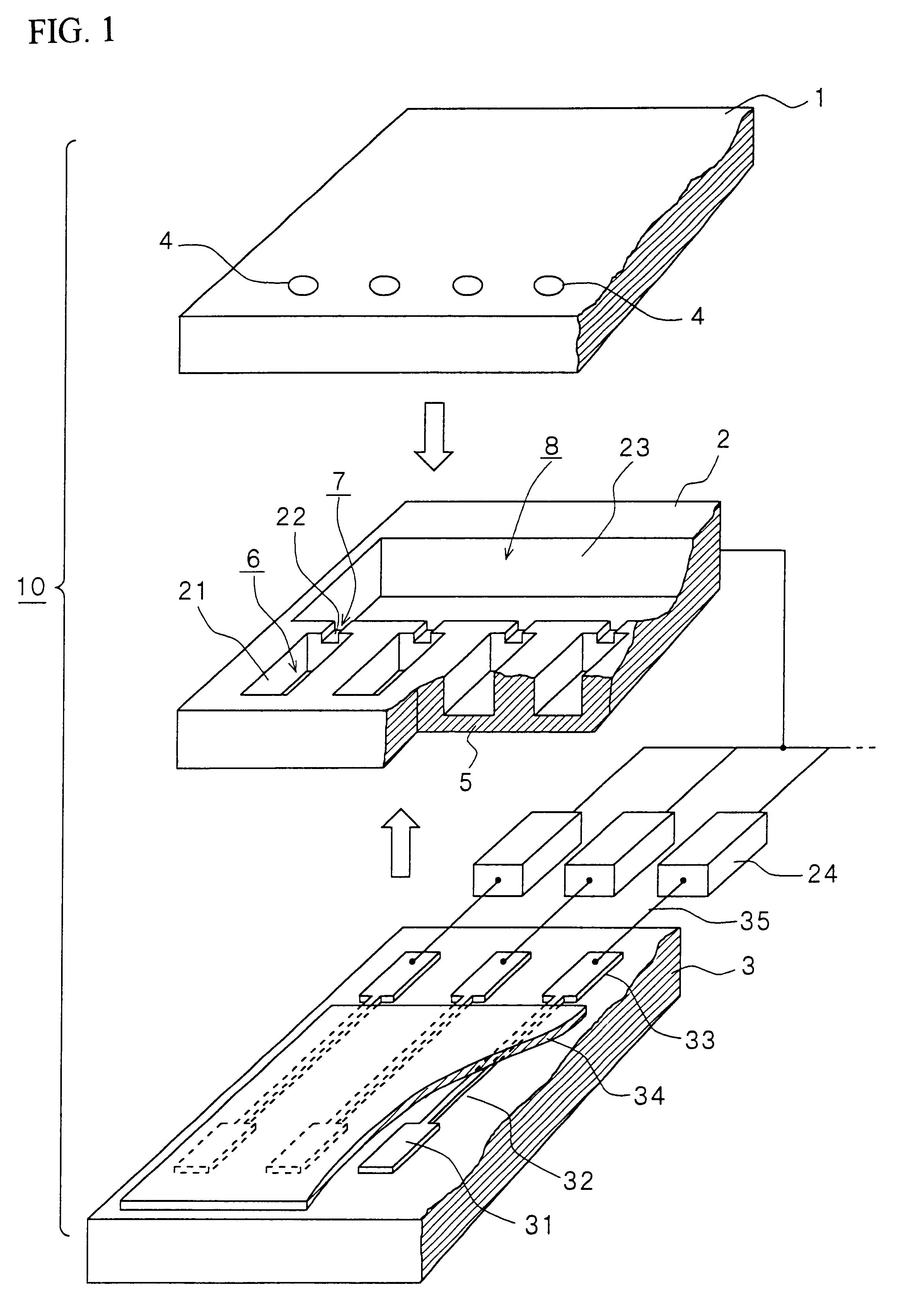 Printing head and ink jet recording apparatus using the same