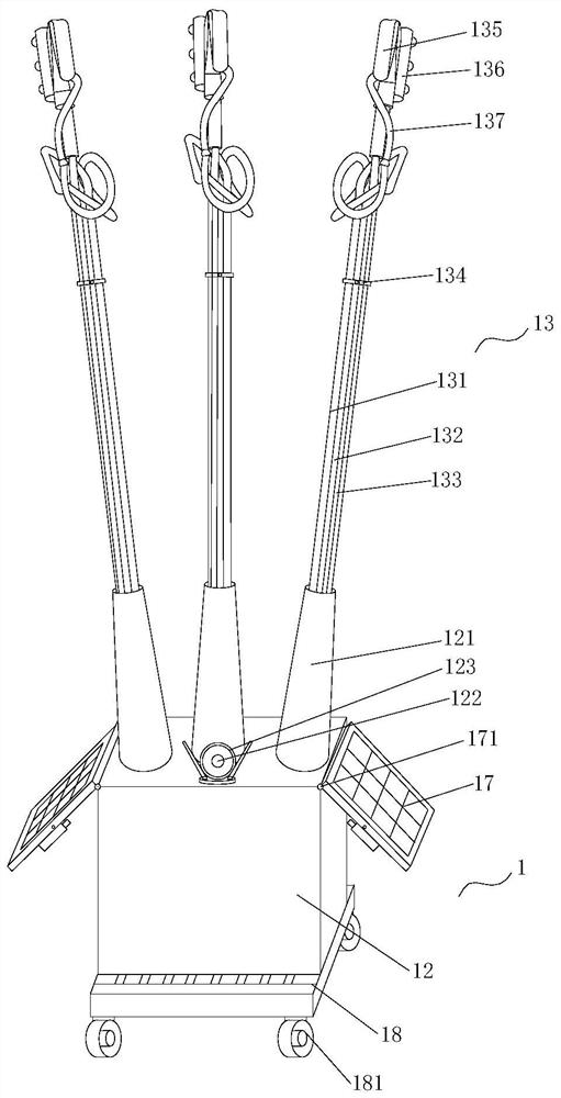 Defogging and defrosting tool for 35-110 kilovolt power transmission and distribution wire and control system