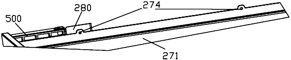 Liner container molding structure and molding method of dishwasher