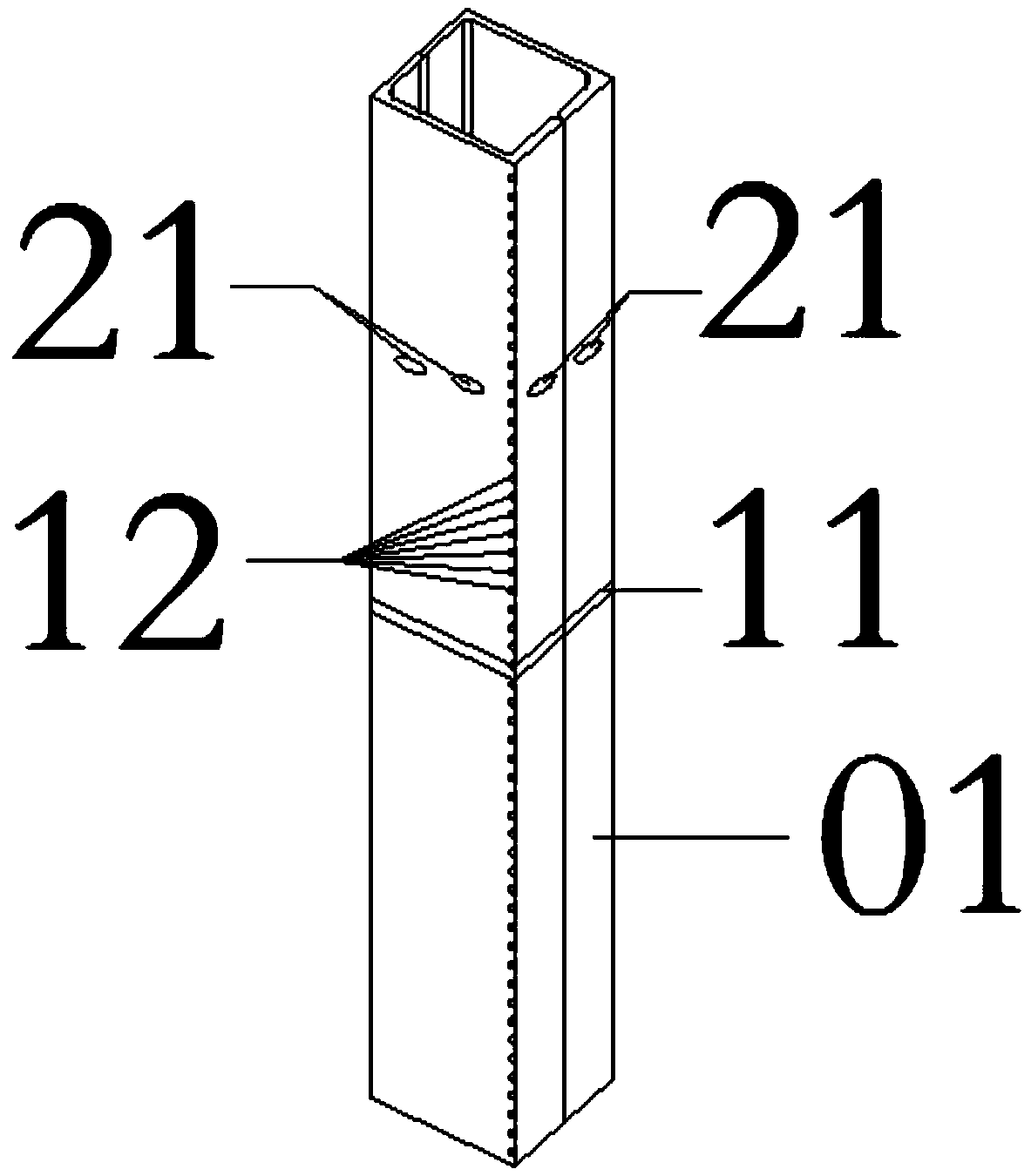 Double-channel steel auxiliary pile pulling equipment applied to building structure pile foundation