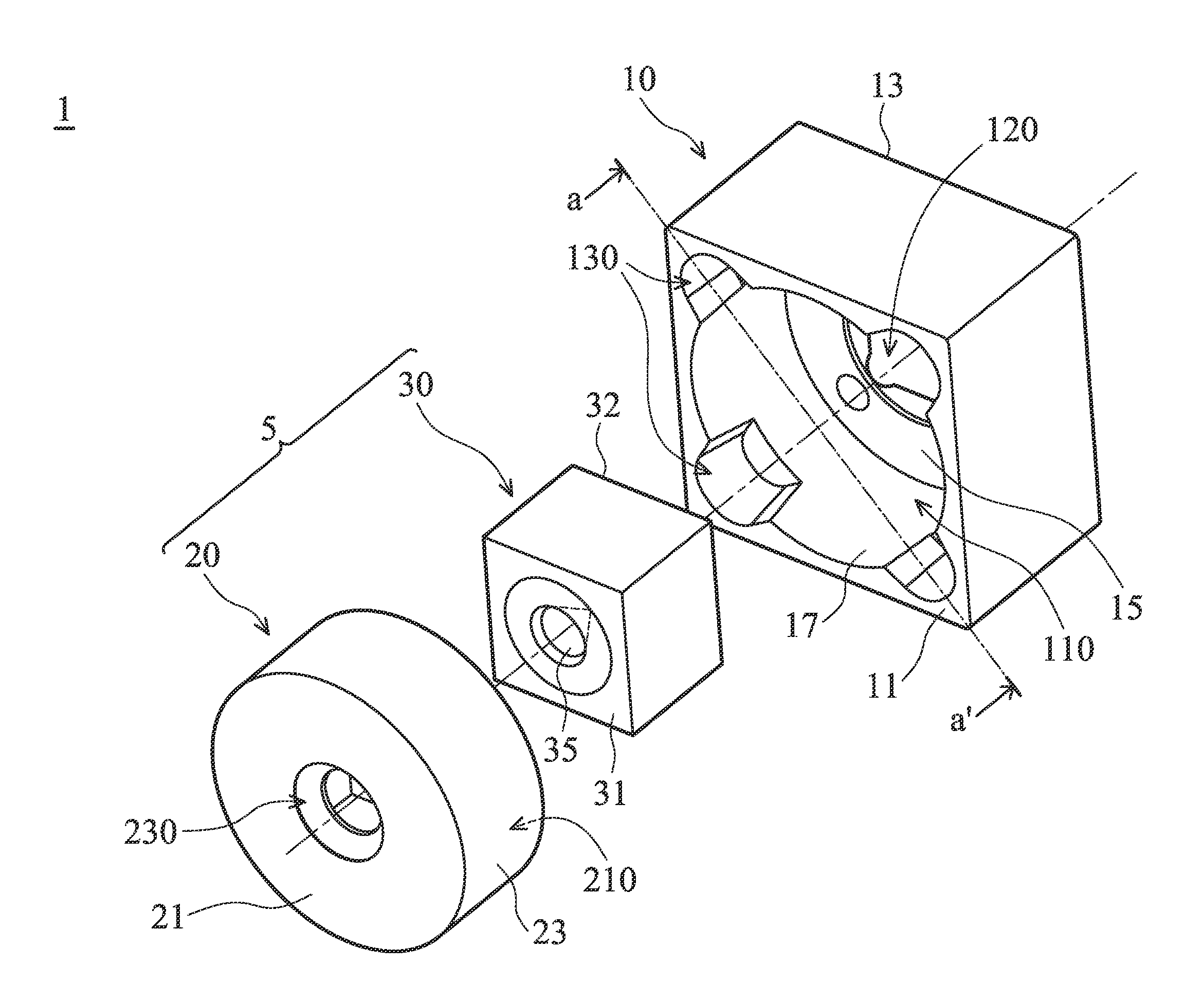 Lens assembly and method for assembling the same