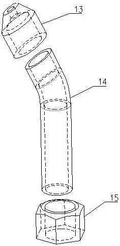 Device and method for simulating heat transfer and flow law during hot oil spraying and heating in oil storage tank