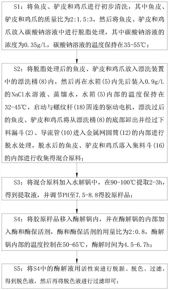 Preparation method of collagen peptide