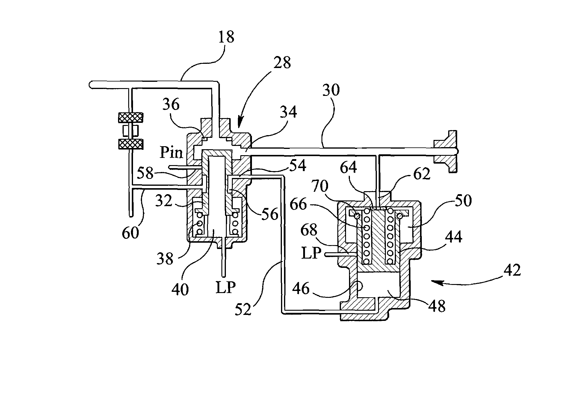 Fuel system and ecology valve for use therein