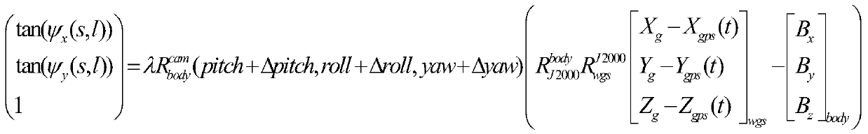 On-orbit geometric calibration method of area array camera in high orbit based on sun altitude angle adaptation