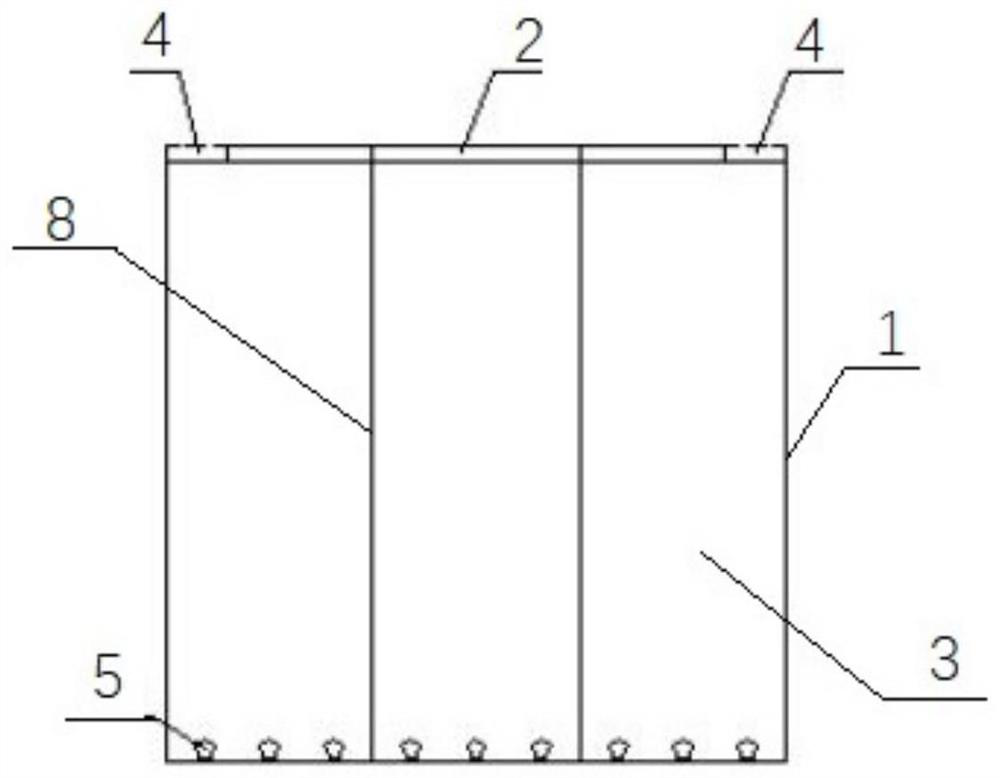 Open caisson and negative pressure sinking construction process thereof