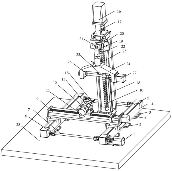 Cotton picker picking spindle wear performance test bench