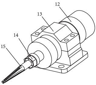 Cotton picker picking spindle wear performance test bench