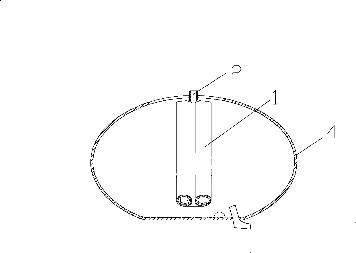 Inner lining apparatus of storing container and its use method