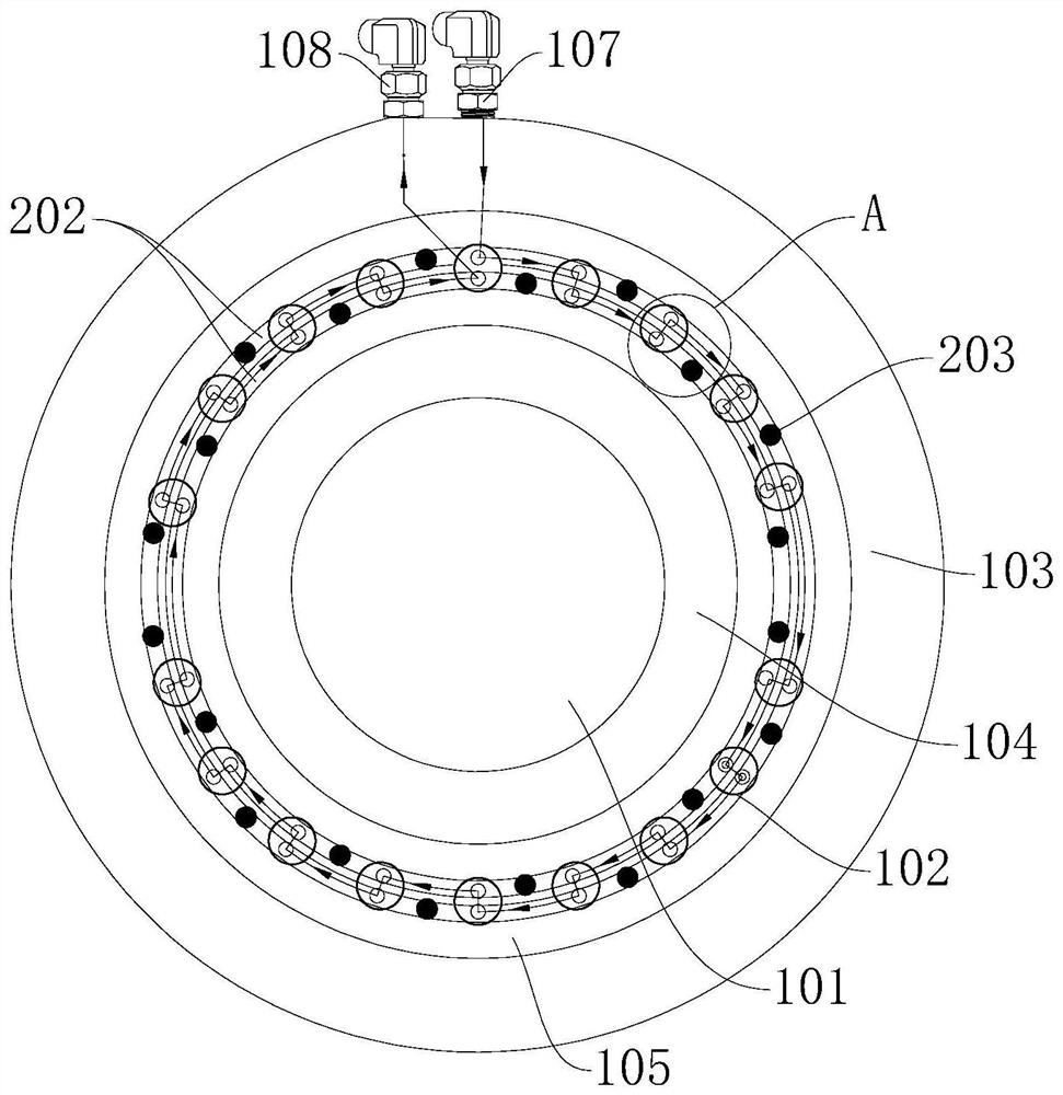 Spindle cooling mechanism and machine tool