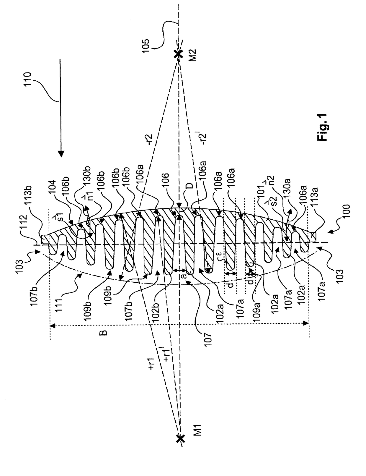 Antenna cover, use of an antenna cover, adapter for connecting two antenna covers and method for producing a lens-shaped antenna cover