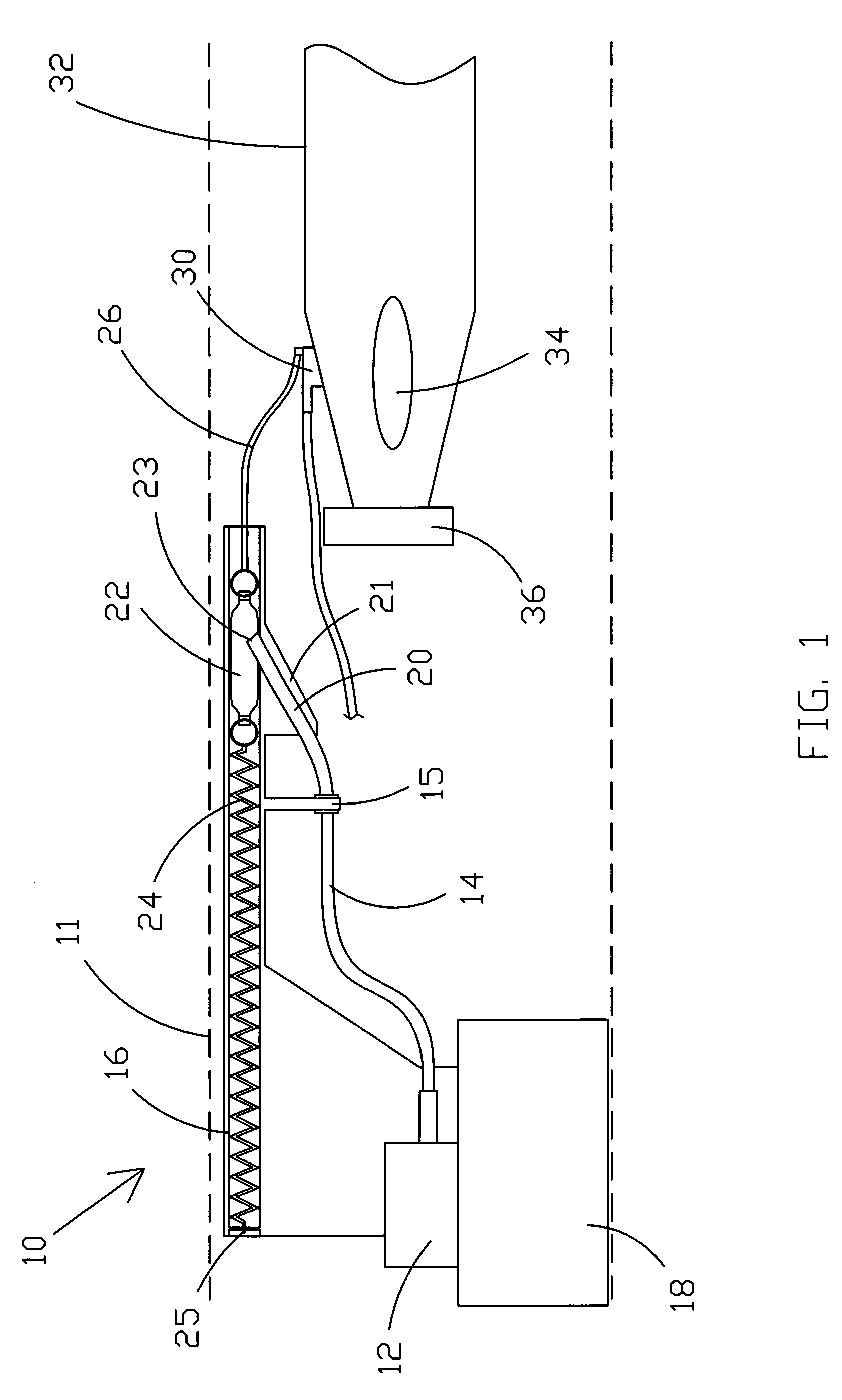 Umbilical retraction assembly and method