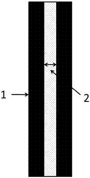 Method for improving coating film quality of linear magnetron sputtering target gun on concave column face substrate