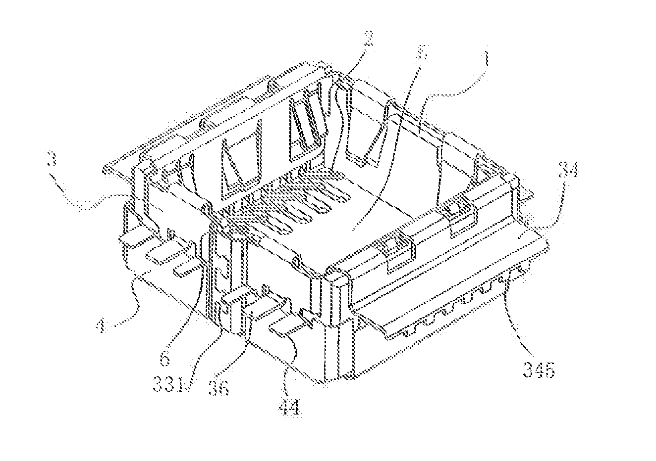 Electrical connector with improved terminal