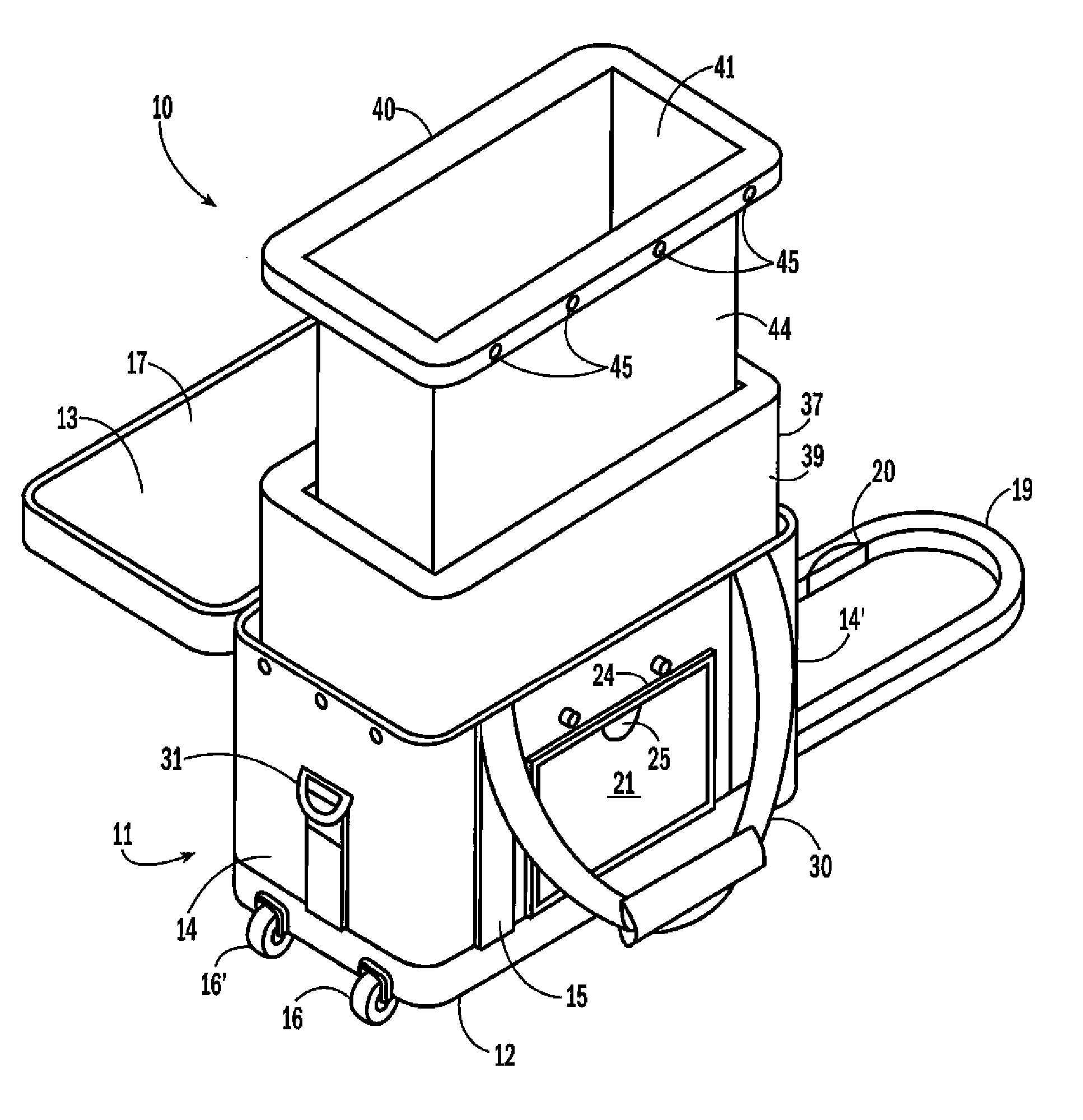 Container for Transporting Temperature Controlled Items