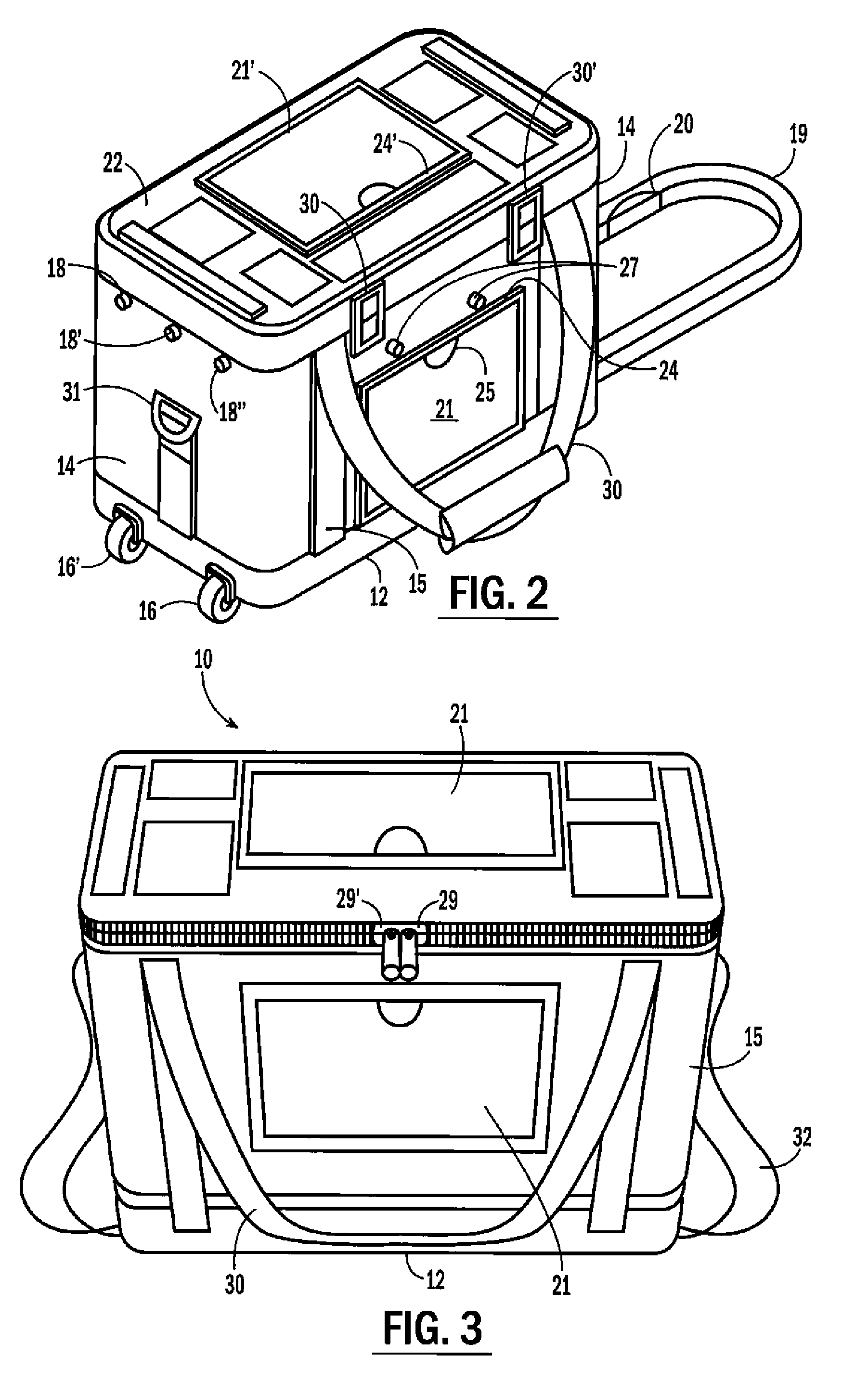 Container for Transporting Temperature Controlled Items