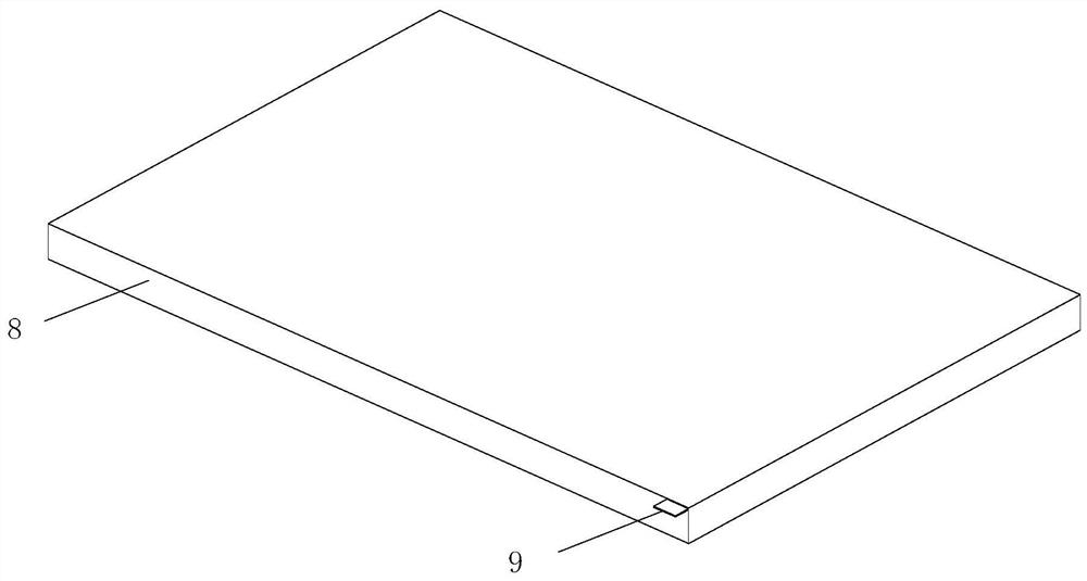 Indoor somatosensory temperature control device, indoor somatosensory temperature control system and intelligent mattress