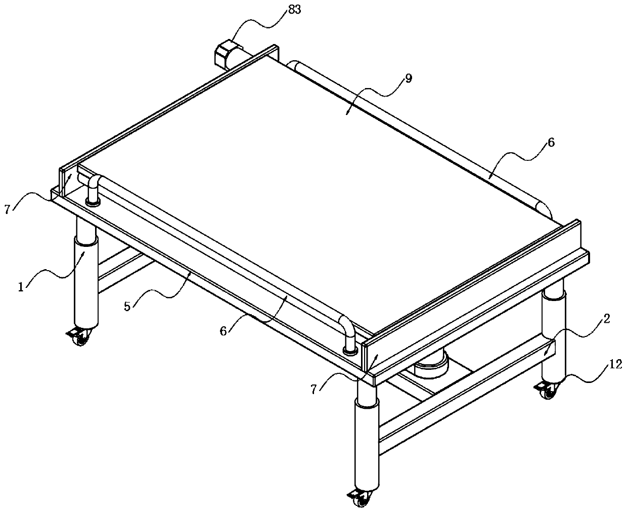 Orthopedics special nursing bed without moving patient