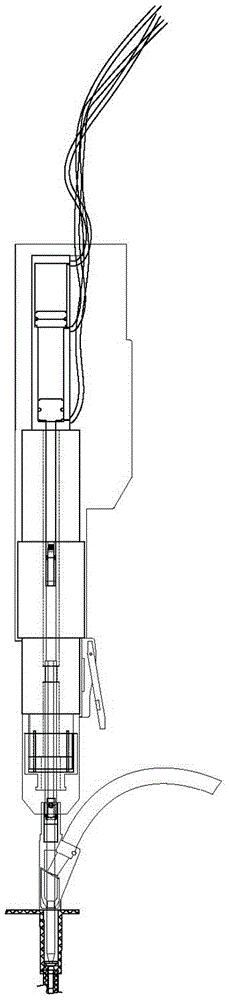 A hand-held locking screw tool and a locking screw machine containing the tool