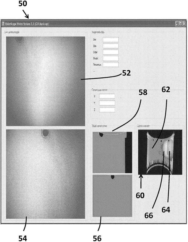 System and method for side-by-side virtual-real image inspection of devices