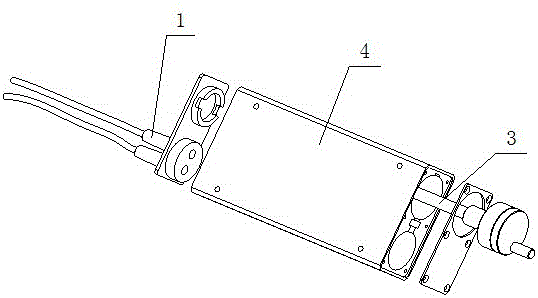 Precise fiber optic delay line and precise delay control method based on corner cube