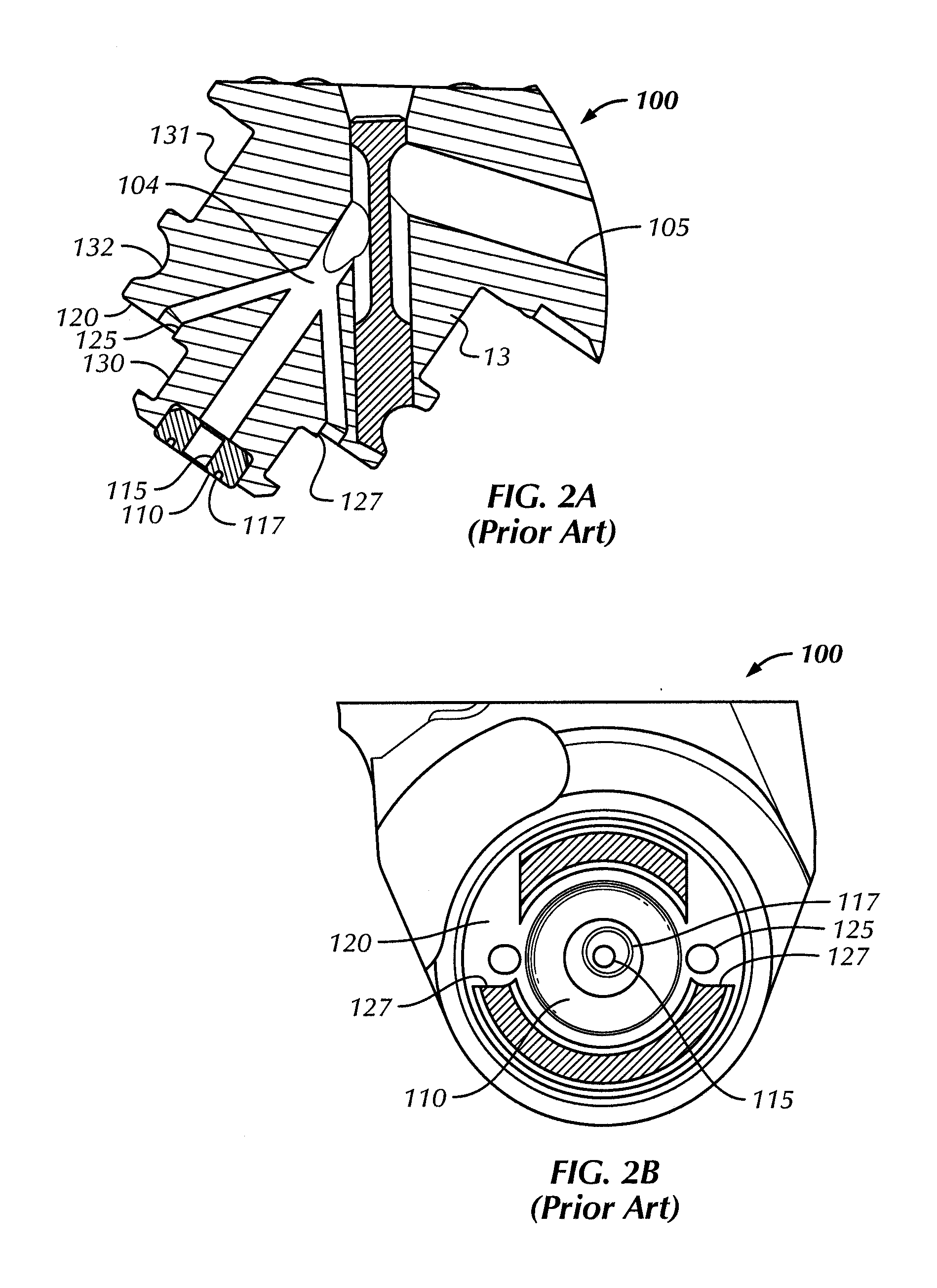 Air circulation ports in rotary rock bit journal bearing