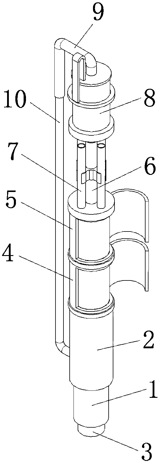 VOC collection device and collection method