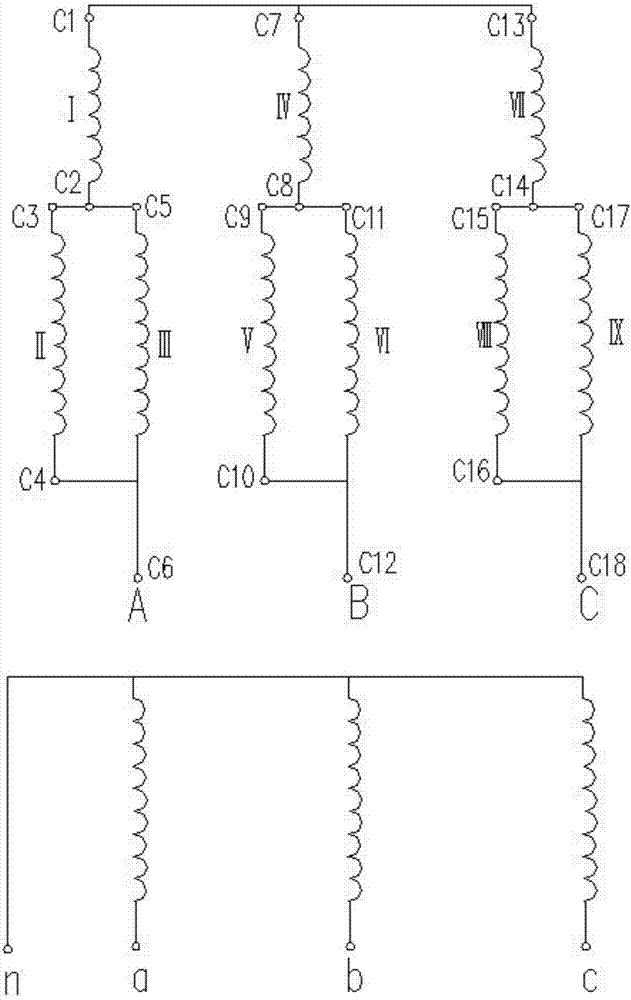 Group-switchable transformer for box-type substation vehicle and usage method thereof