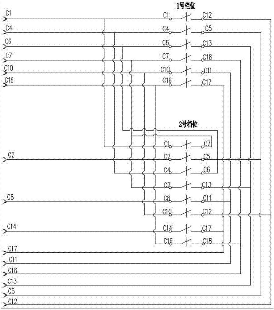 Group-switchable transformer for box-type substation vehicle and usage method thereof