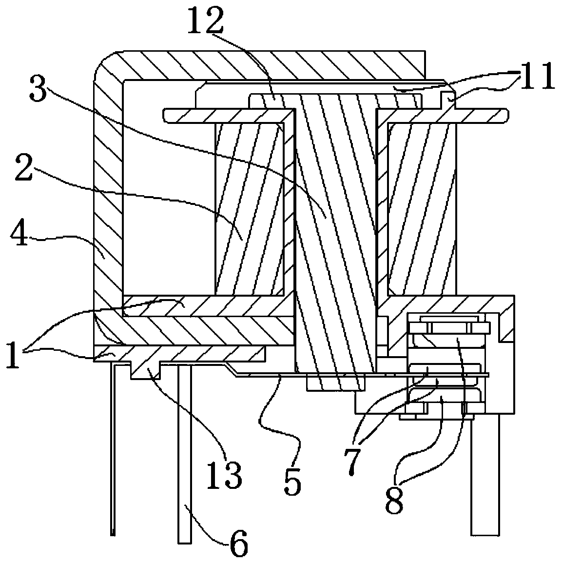 Inverted miniature relay