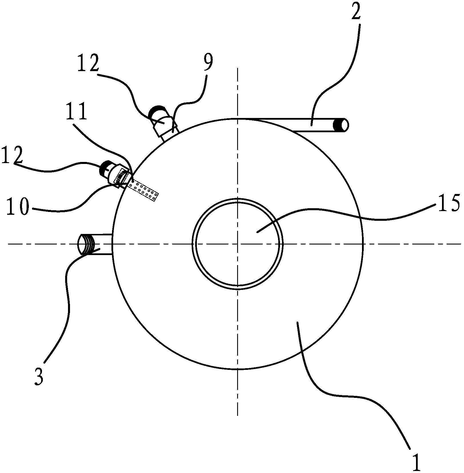 Sewage treating device