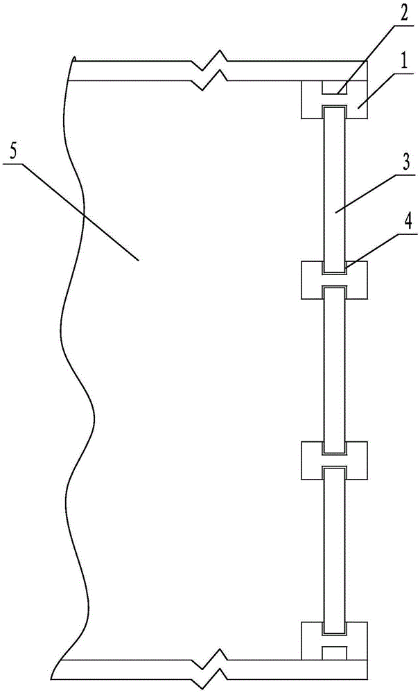 Sheet pile supporting structure with water stopping function and construction method