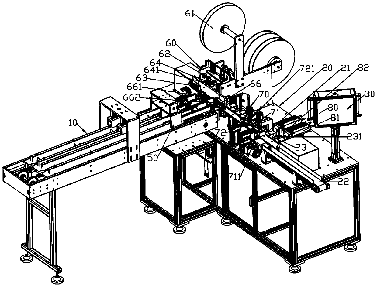 Automatic medical gauze bundling machine