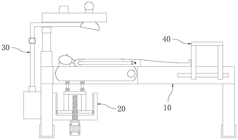 Alarm structure and first-aid nursing bed