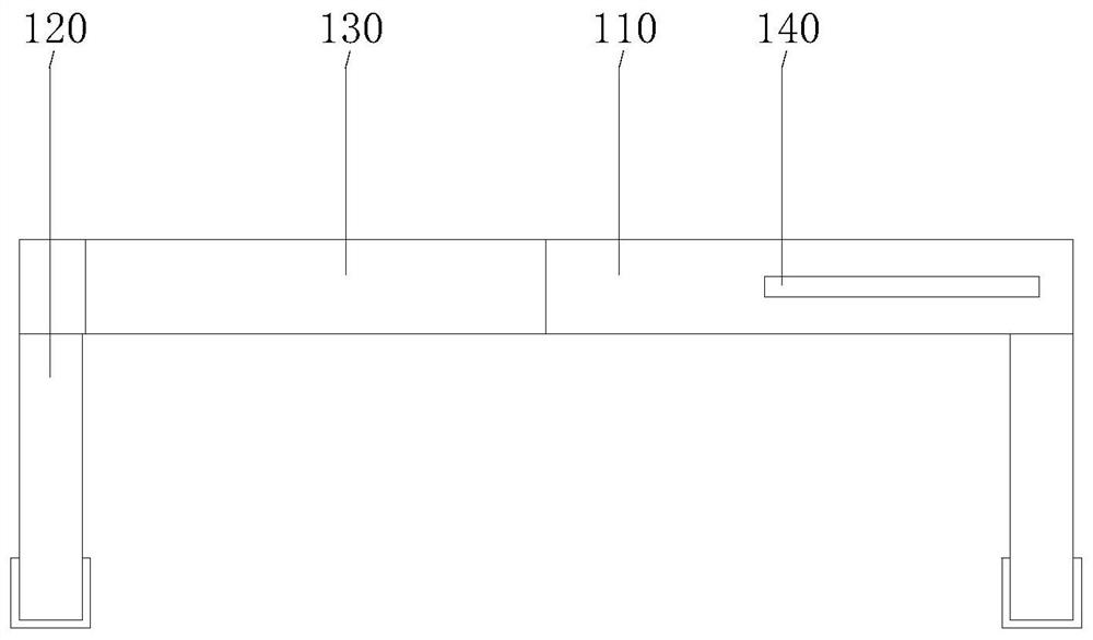 Alarm structure and first-aid nursing bed