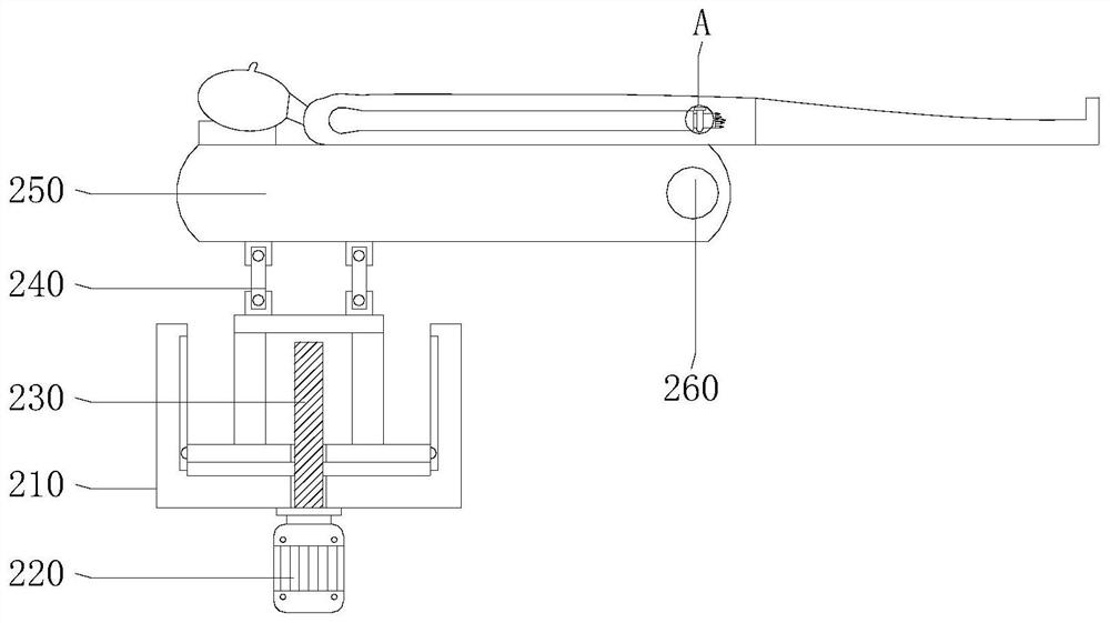 Alarm structure and first-aid nursing bed