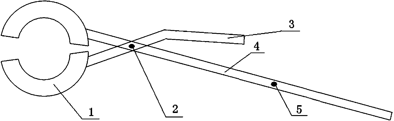 Device and method for reducing small casting blank molten steel impact depth