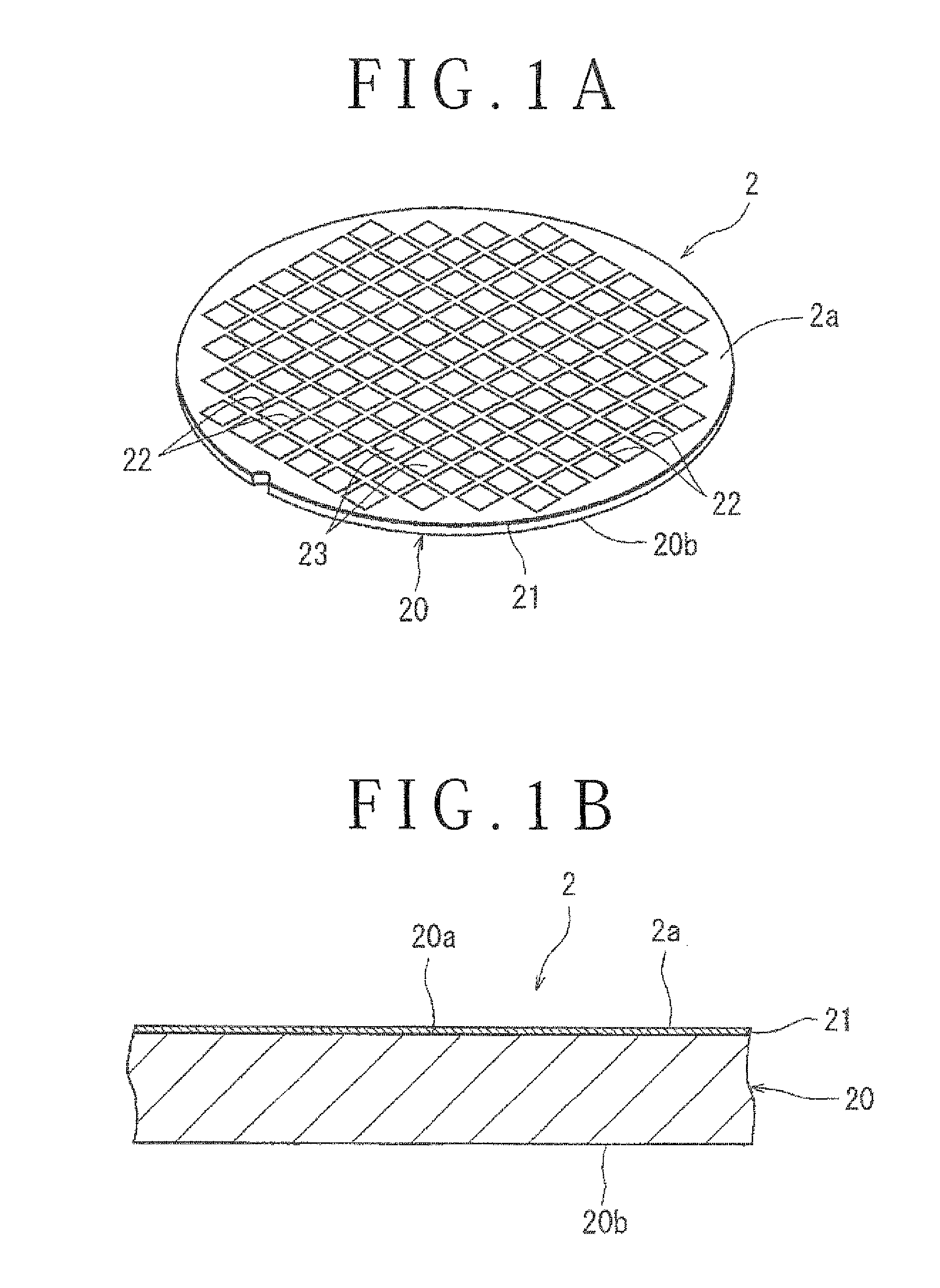 Working method for sapphire substrate